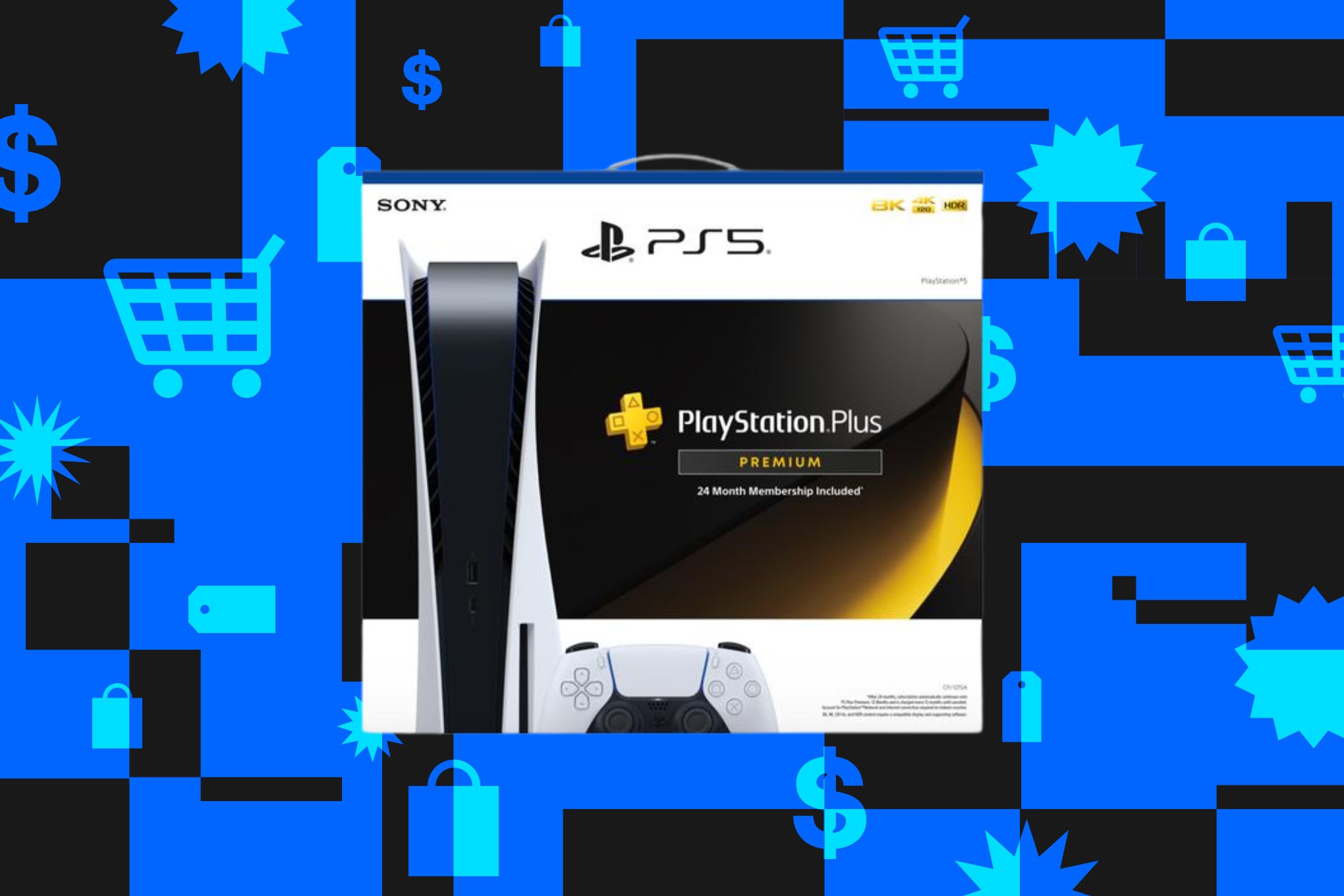 PS Plus Premium 2년권이 포함된 PS5 번들은 $170 할인됩니다