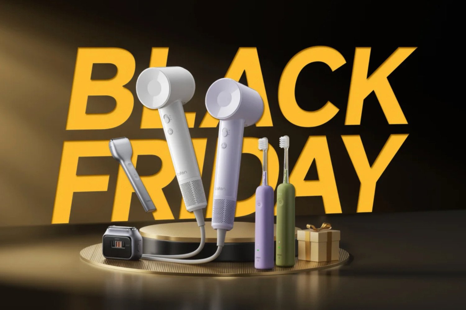 Laifen, 블랙 프라이데이 초반에 올인하여 베스트셀러 헤어드라이어, 칫솔 등 40% 할인
