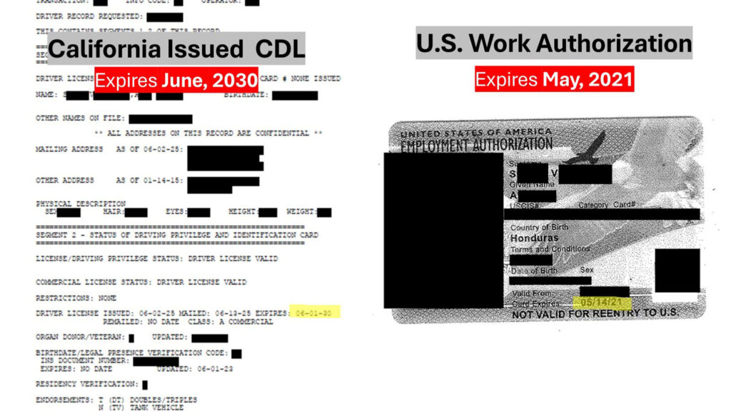 캘리포니아 이민자 17,000명이 곧 상업용 운전면허증을 잃을 수 있습니다