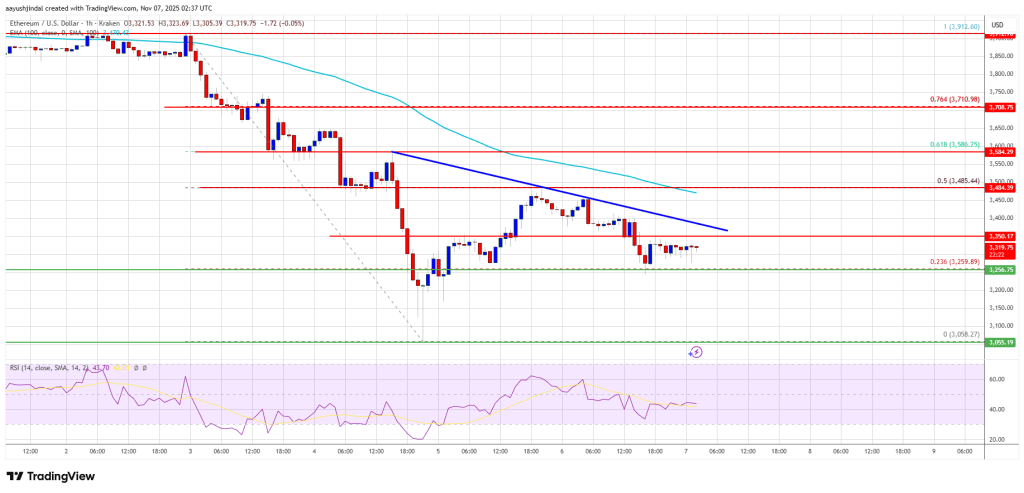 이더리움이 다시 약해지면서 상승세는 의미 있는 회복을 촉발할 수 없습니다