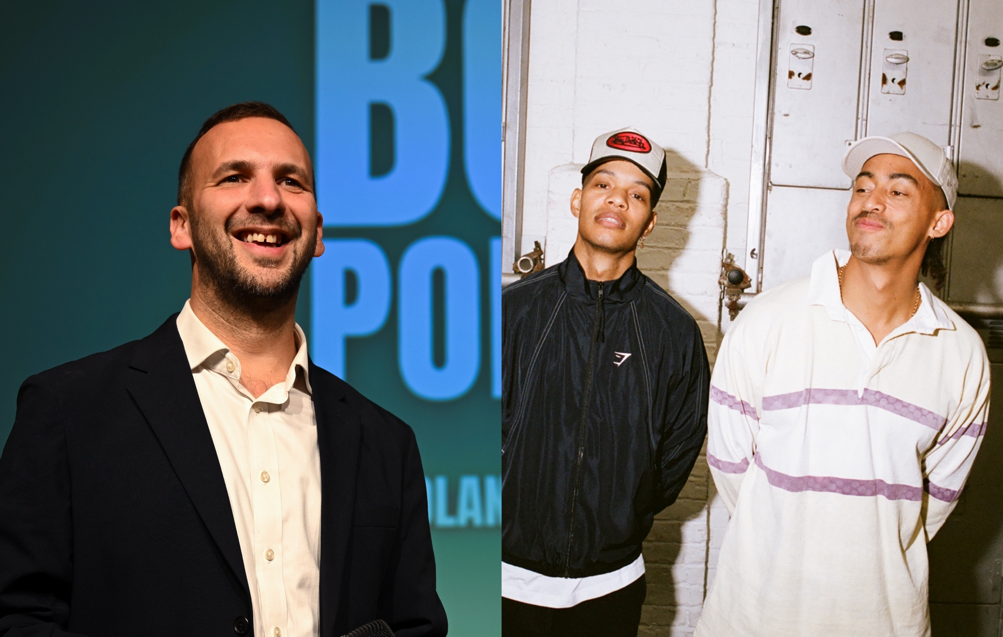 Zack Polanski가 Nigel Farage를 공격하고 Rizzle Kicks의 공연에서 "부자에게 세금을 부과" 구호를 외치는 모습을 시청하세요