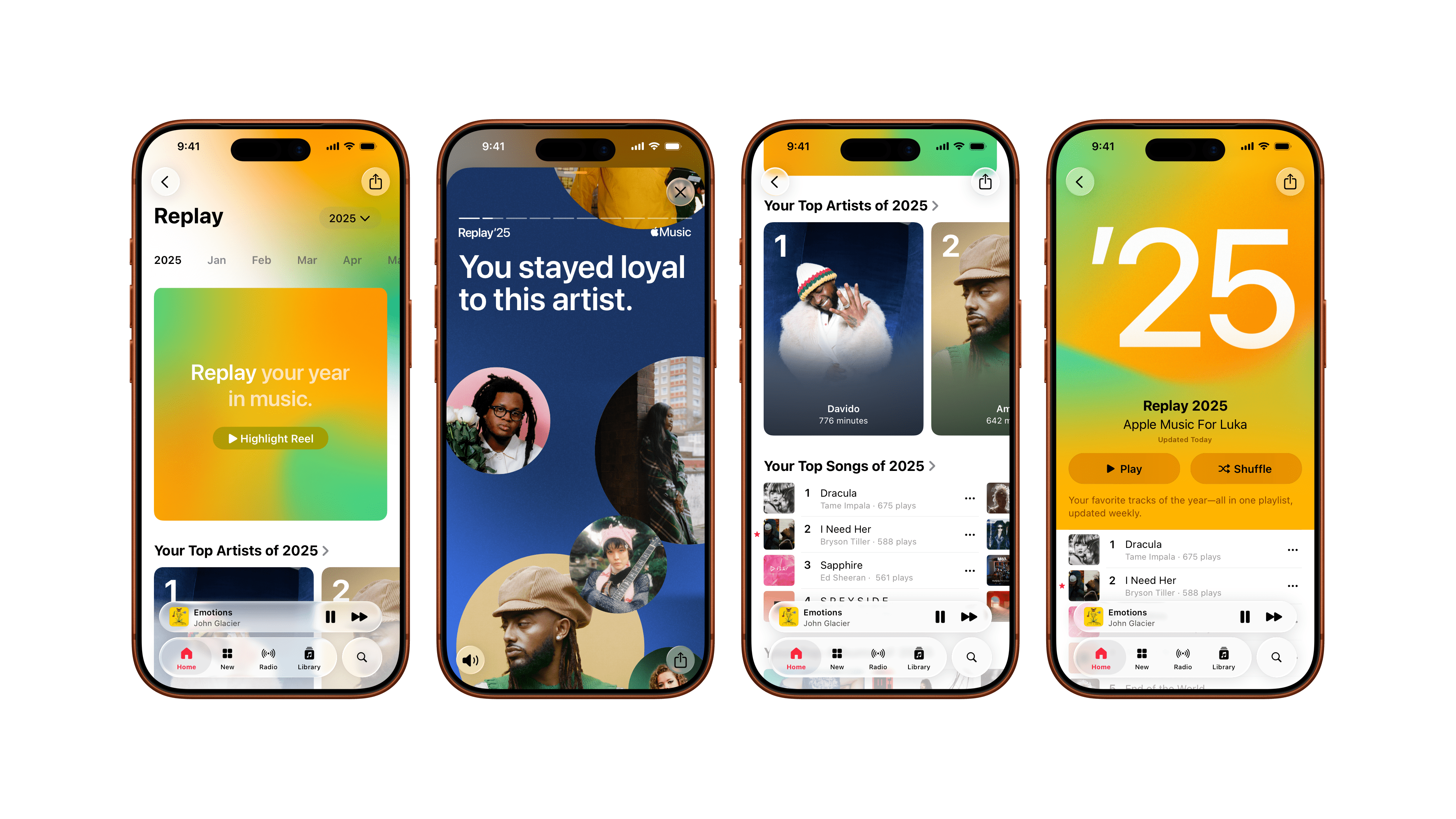 Apple Music Replay 2025가 새로운 청취 통계로 돌아왔습니다